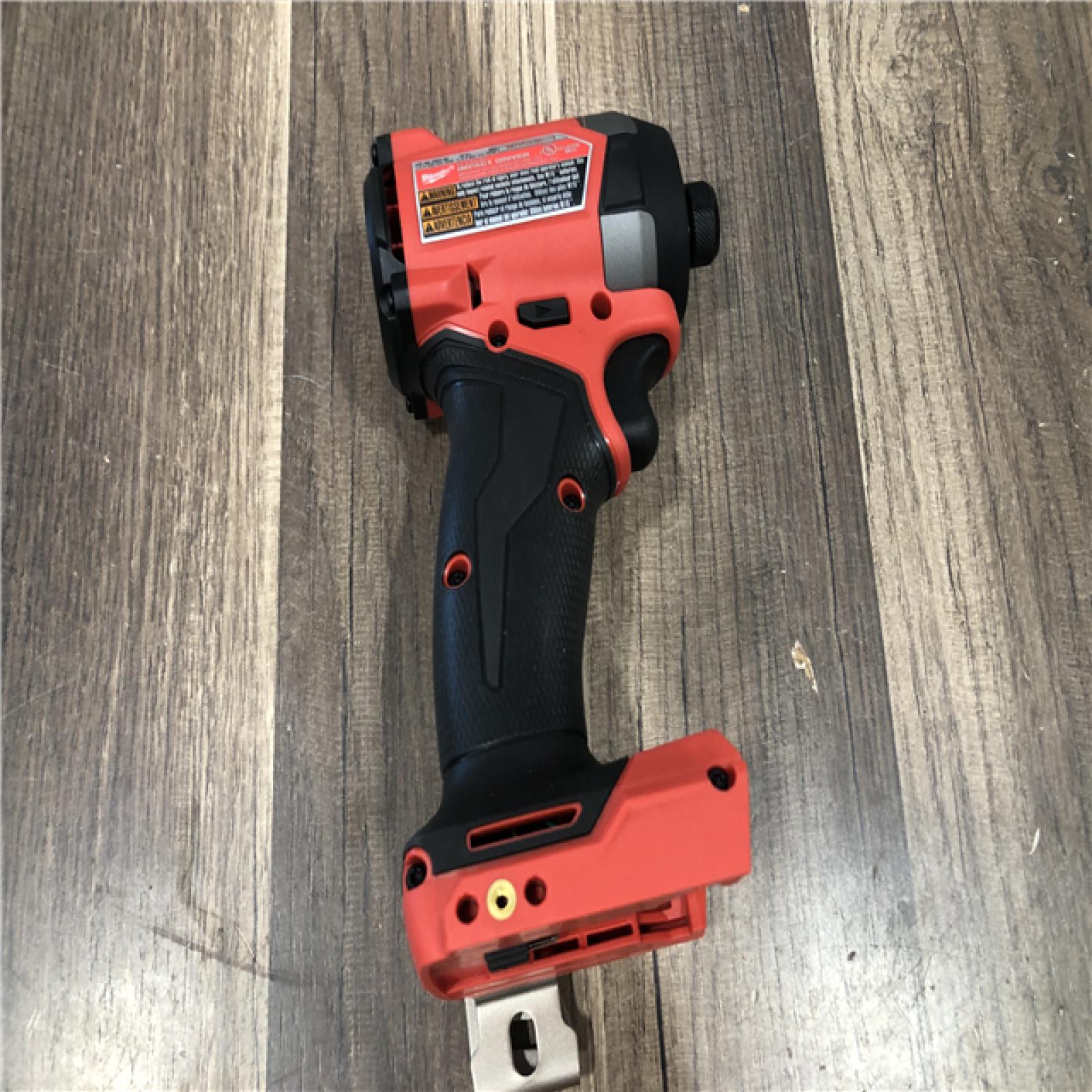 AS-IS Milwaukee FUEL 18V Lithium-Ion Brushless Cordless 1/4 in. Hex Impact Driver (Tool-Only)