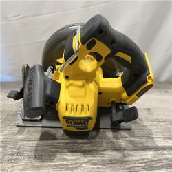 AS-IS DEWALT FLEXVOLT 60V MAX Cordless Brushless 7-1/4 in. Circular Saw with Brake (Tool Only)