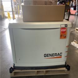 DALLAS LOCATION -  Generac 14 000 Watt - Dual Fuel Air- Cooled Whole House Home Standby Generator