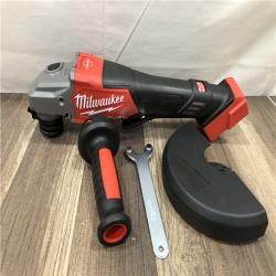 AS-IS Milwaukee FUEL 18-Volt Lithium-Ion Brushless Cordless 4-1/2 in./6 in. Braking Grinder with Paddle Switch (Tool-Only)