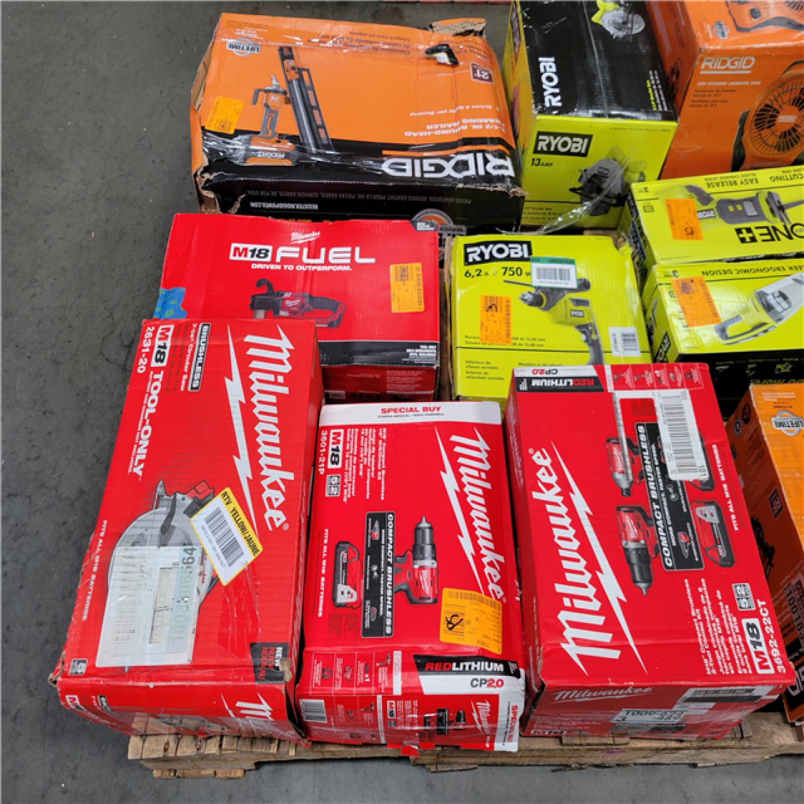CALIFORNIA AS-IS TOOL PALLET