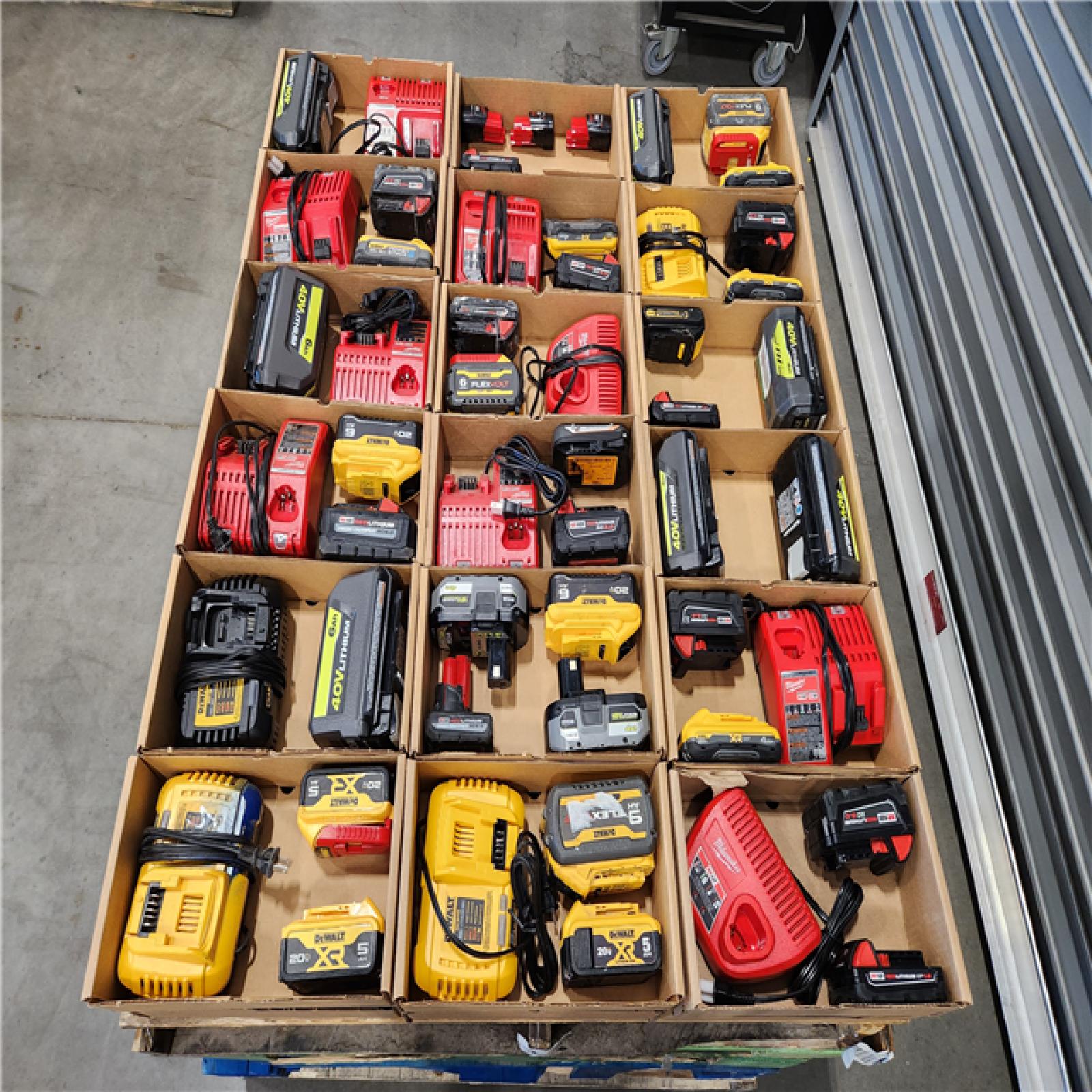 DALLAS LOCATION AS-IS- BATTERY PALLET