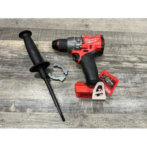 AS-IS Milwaukee FUEL 18V Lithium-Ion Brushless Cordless 1/2 in. Hammer Drill/Driver (Tool-Only)
