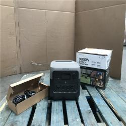 CALIFORNIA AS-IS EcoFlow RIVER 2 Pro 1600W Battery Generator