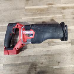 HOUSTON LOCATION - AS-IS Milwaukee M18 18V Fuel Sawzall 1-1/4  Reciprocating Saw Cordless Lithium-Ion Brushless 2821-20 (TOOL ONLY)