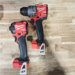 HOUSTON LOCATION - AS-IS (APPEARS LIKE NEW) Milwaukee FUEL 18V Lithium-Ion Brushless Cordless Hammer Drill and Impact Driver Combo Kit