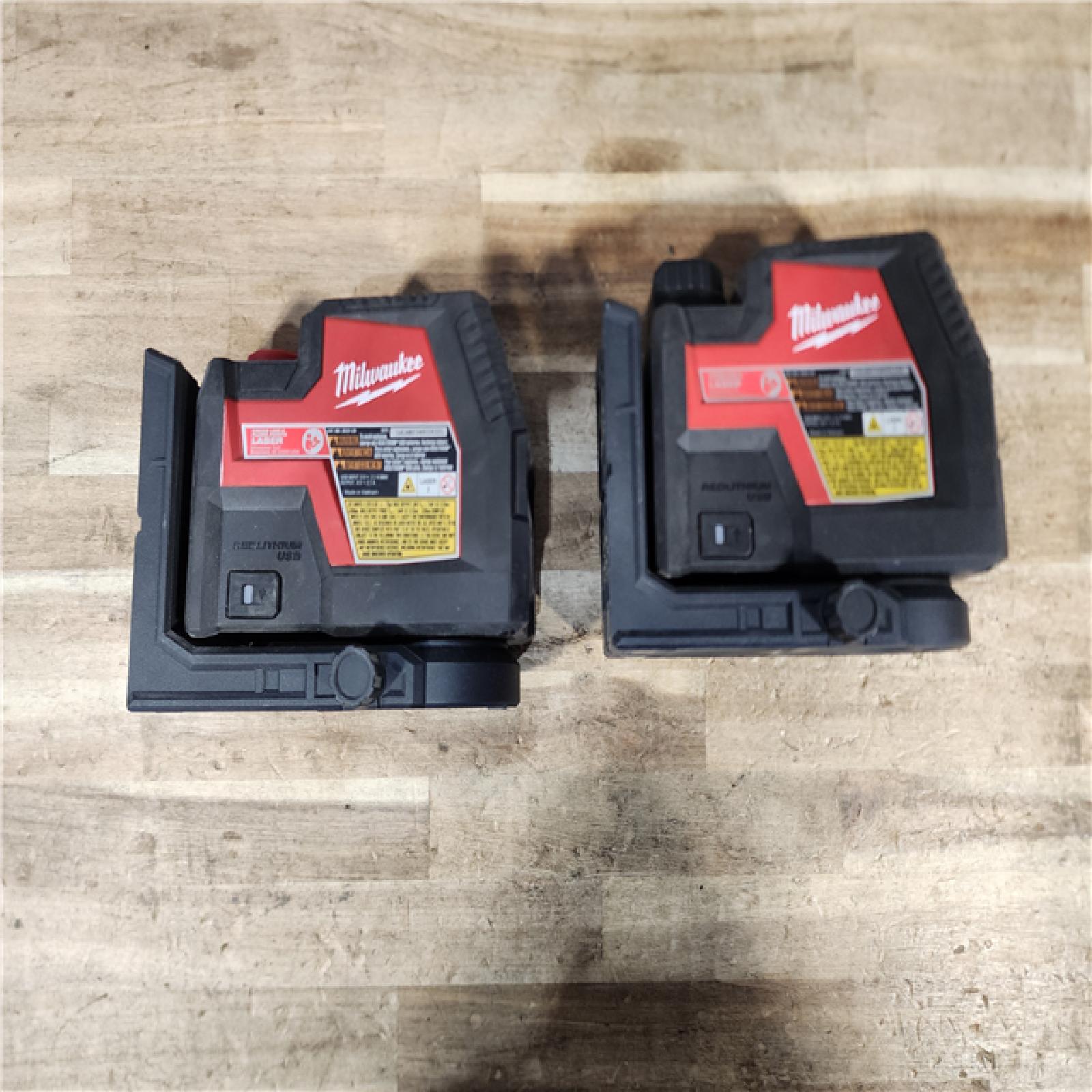 HOUSTON LOCATION - AS - IS MILWAUKEE 2 CROSSLINE LASER COMBO
