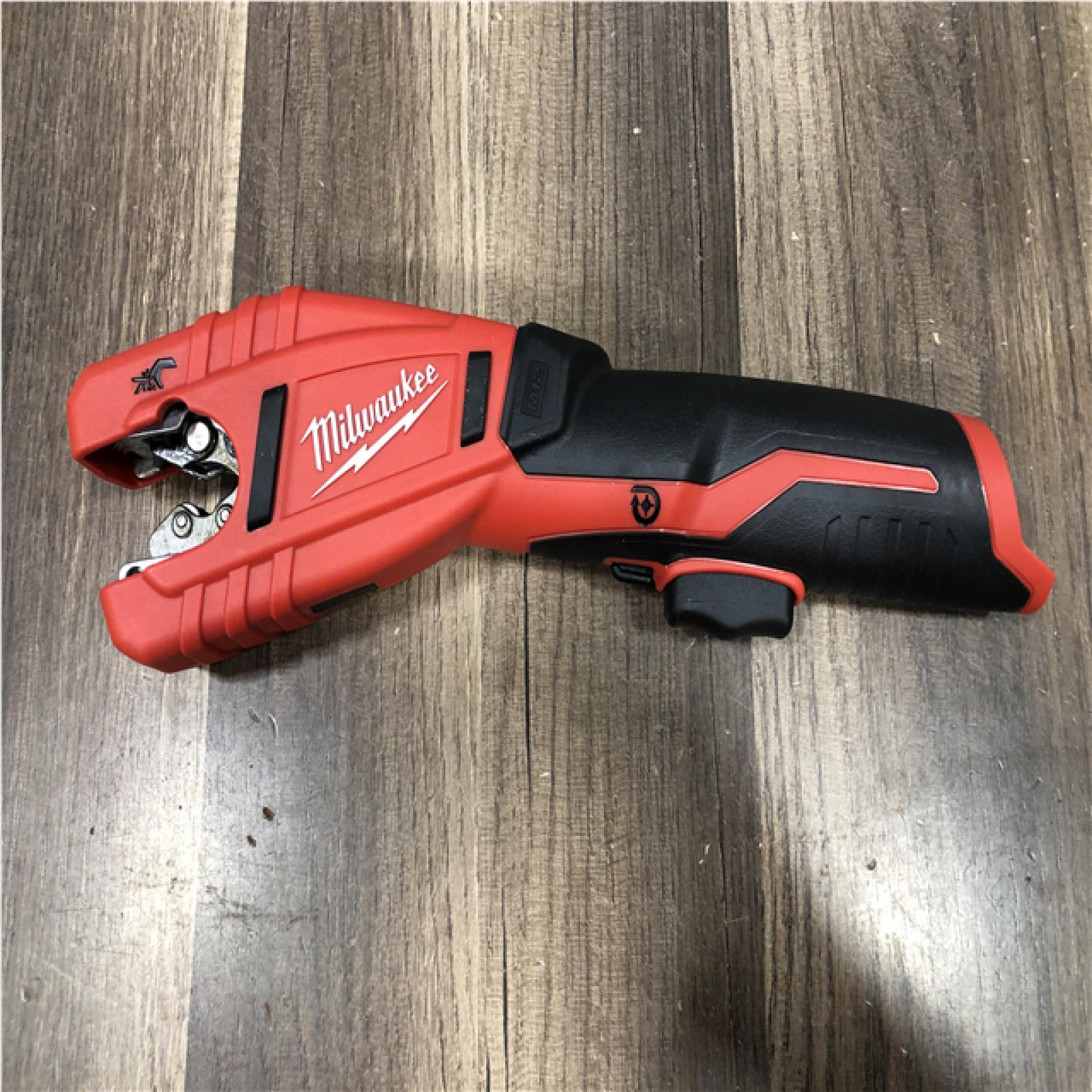 AS-IS Milwaukee 12V Lithium-Ion Cordless Copper Tubing Cutter (Tool-Only)