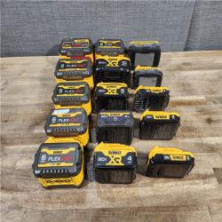 HOUSTON LOCATION - AS-IS DEWALT BATTERY PACK QTY - 15