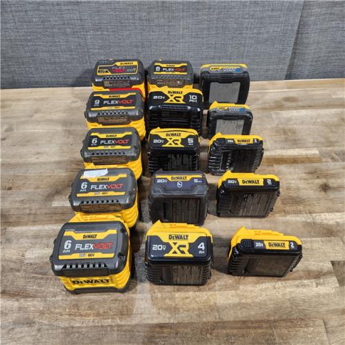 HOUSTON LOCATION - AS-IS DEWALT BATTERY PACK QTY - 15