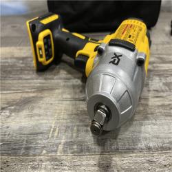 AS-IS DEWALT 20V MAX Lithium-Ion Cordless 1/2 in. Impact Wrench Kit