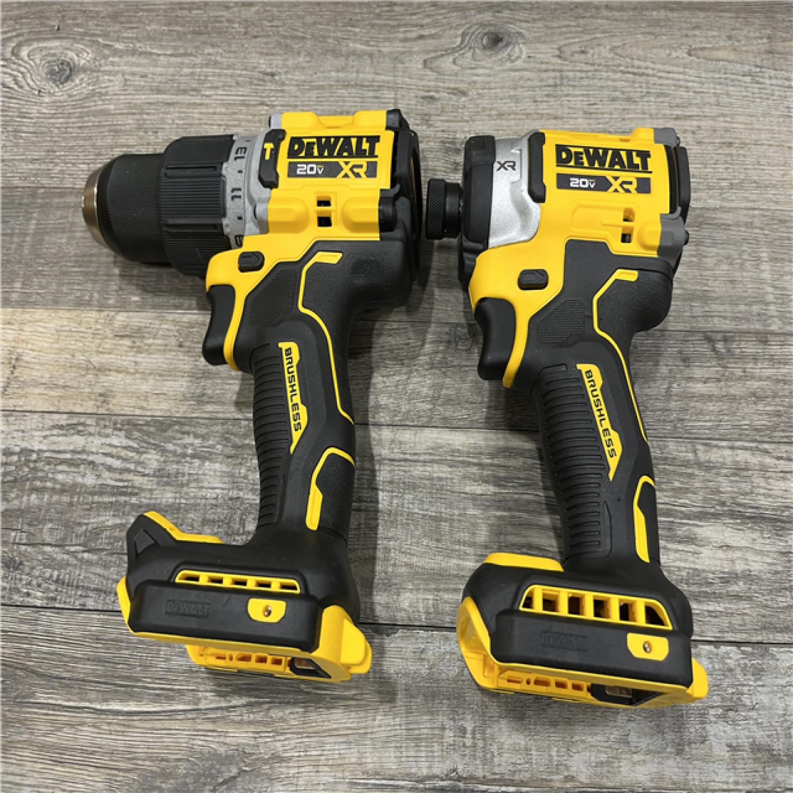 AS-IS DEWALT 20V XR Lithium-Ion Cordless 2-Tool Combo Kit