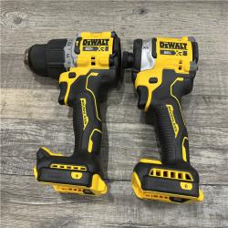 AS-IS DEWALT 20V XR Lithium-Ion Cordless 2-Tool Combo Kit