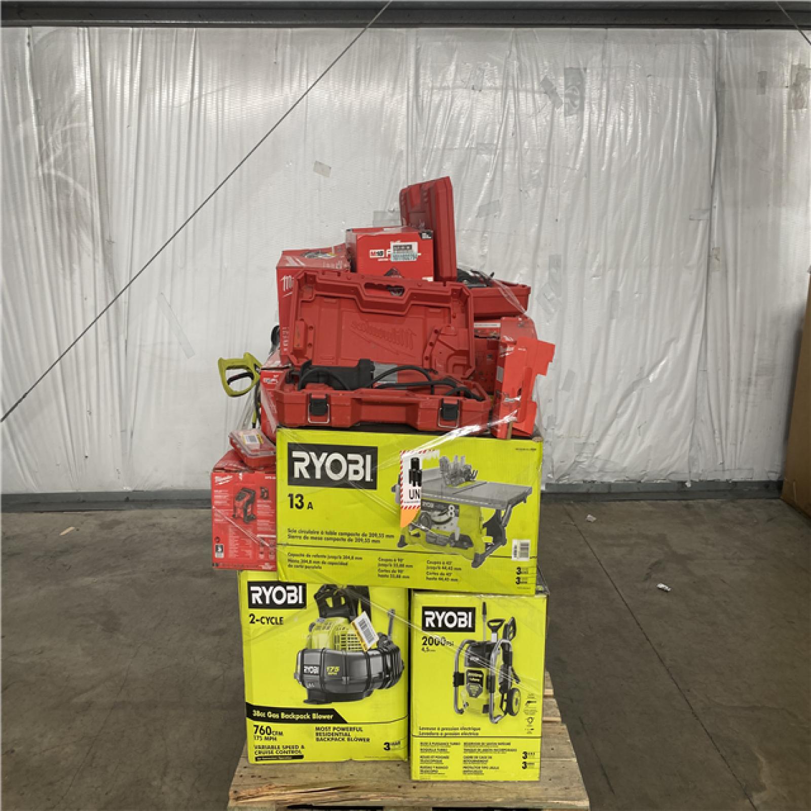 Houston Location AS IS - Tool Pallet