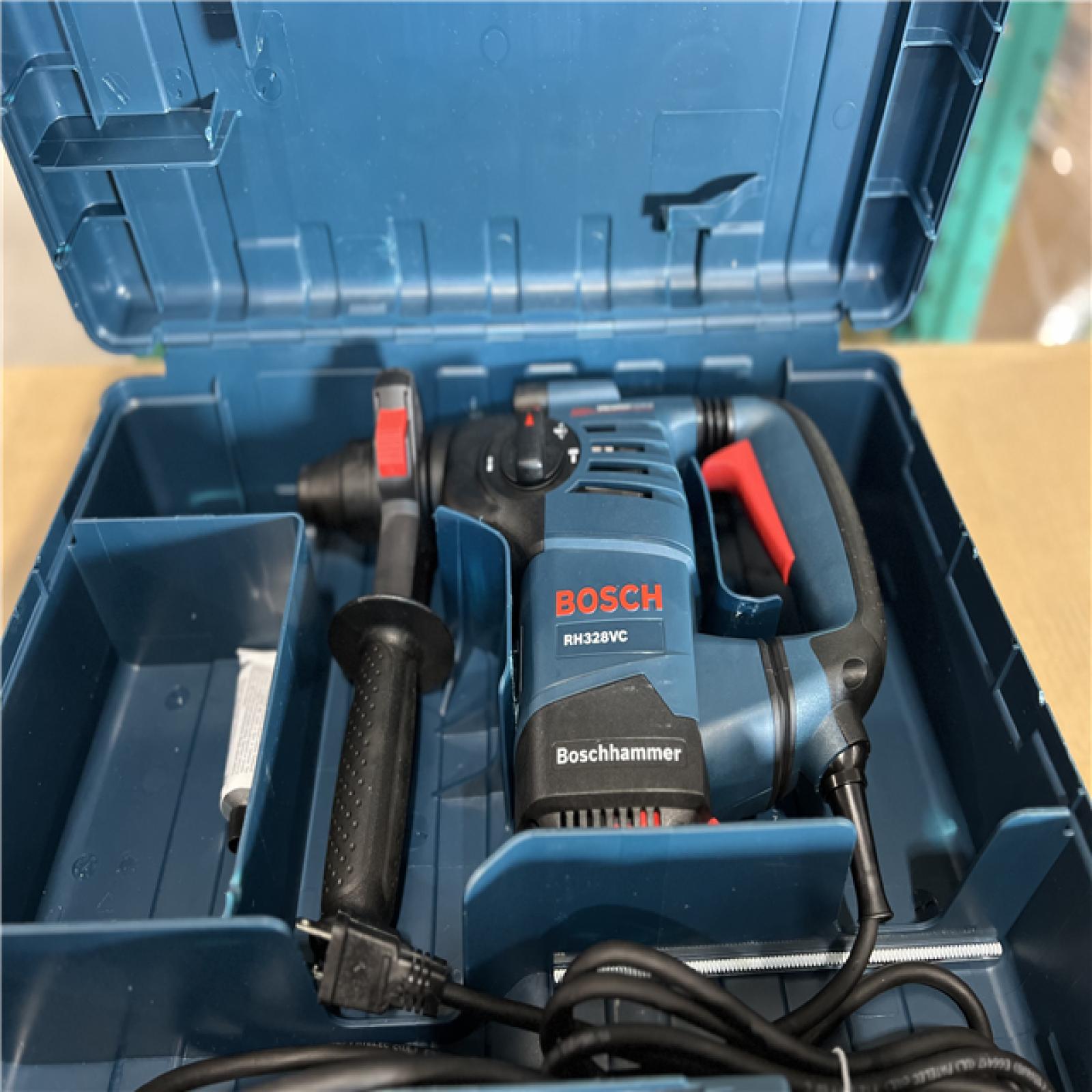 NEW! - Bosch 8 Amp 1-1/8 in. Corded Variable Speed SDS-Plus Concrete/Masonry Rotary Hammer Drill with Depth Gauge and Carrying Case