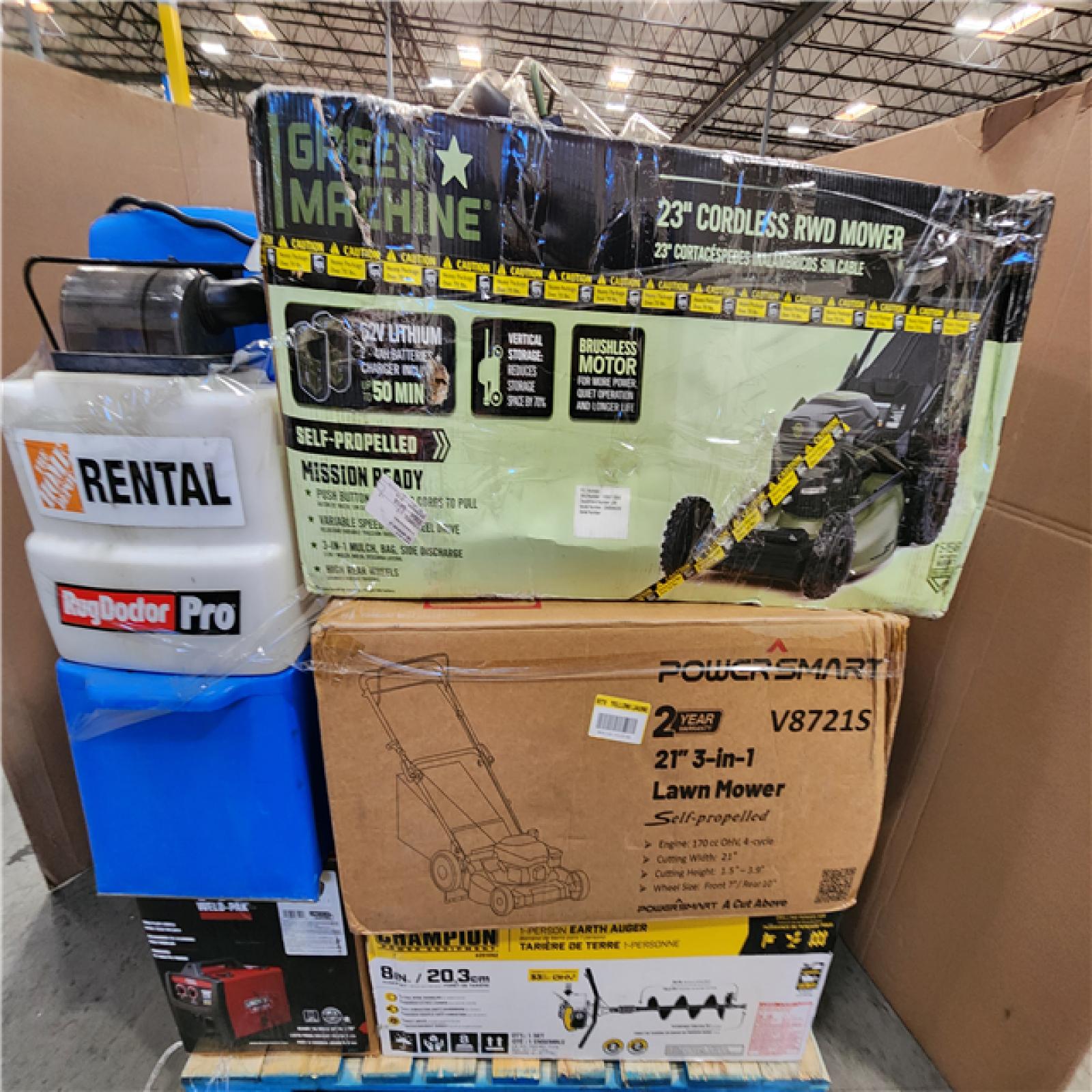 CALIFORNIA AS-IS OUT DOOR POWER EQUIPMENT