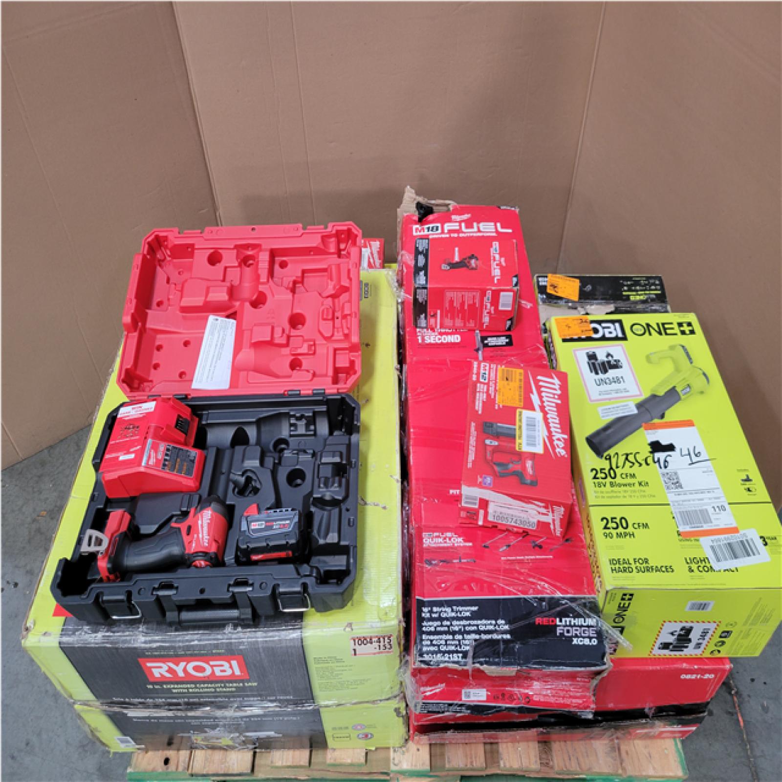 CALIFORNIA AS-IS TOOL PALLET