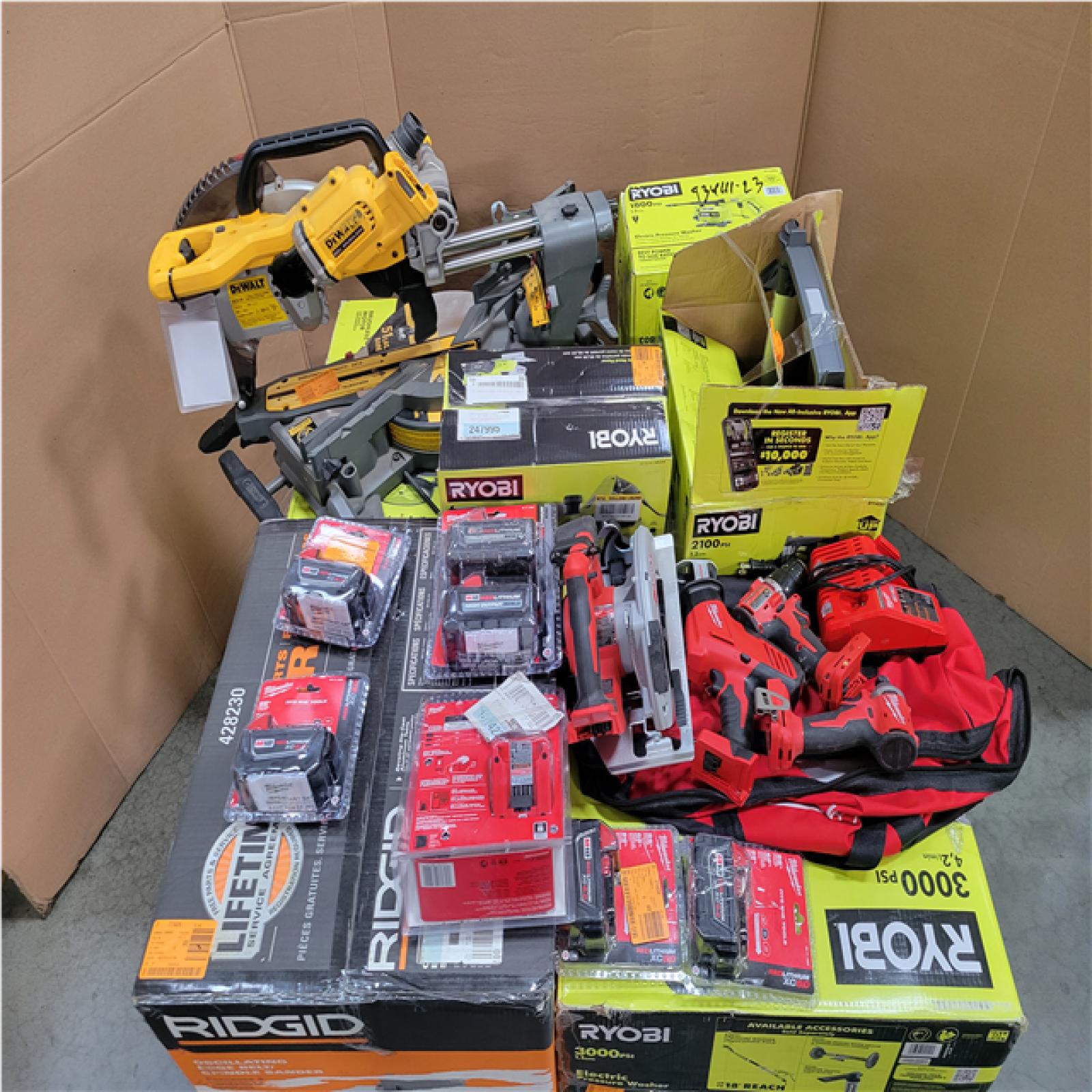 CALIFORNIA AS-IS TOOL PALLET