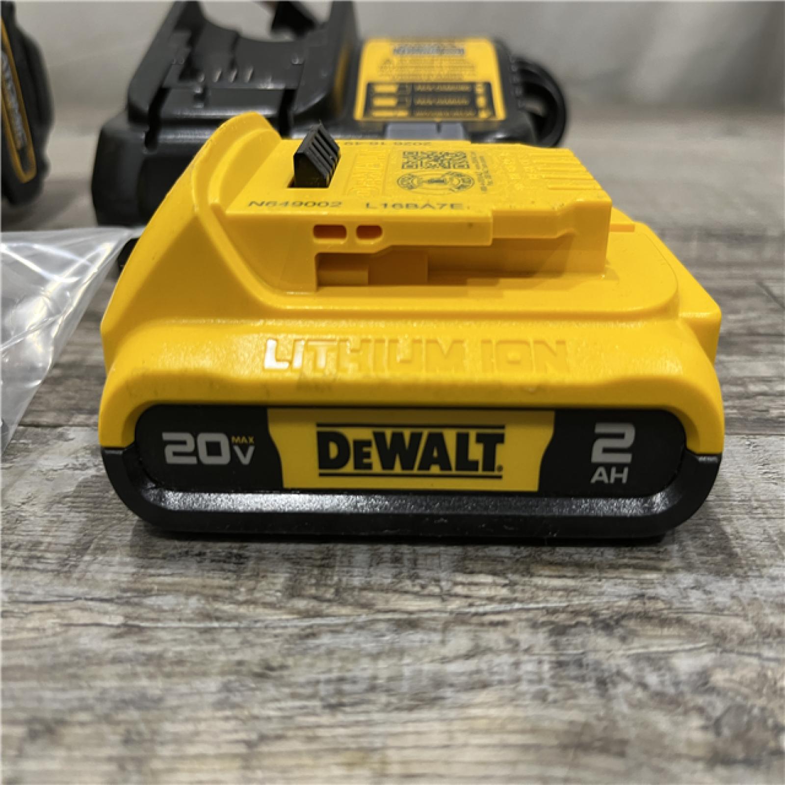 AS-IS DEWALT Atomic 20V Lithium-Ion Cordless Compact 1/2 in. Drill/Driver Kit