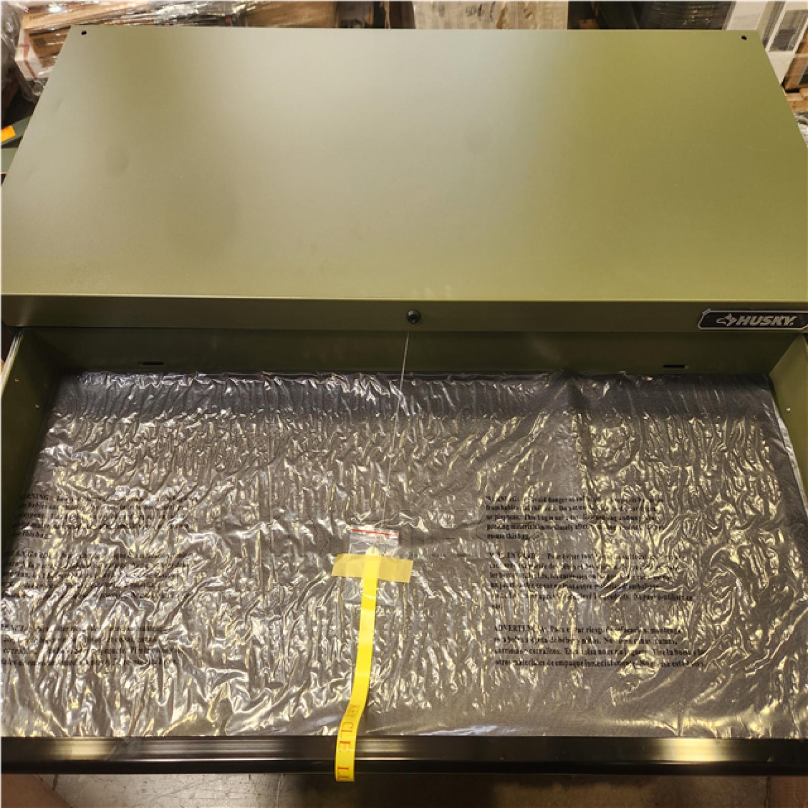 Phoenix NEW Husky Heavy Duty 52 in. W 9-Drawer Matte Army Green Rolling Tool Cabinet
