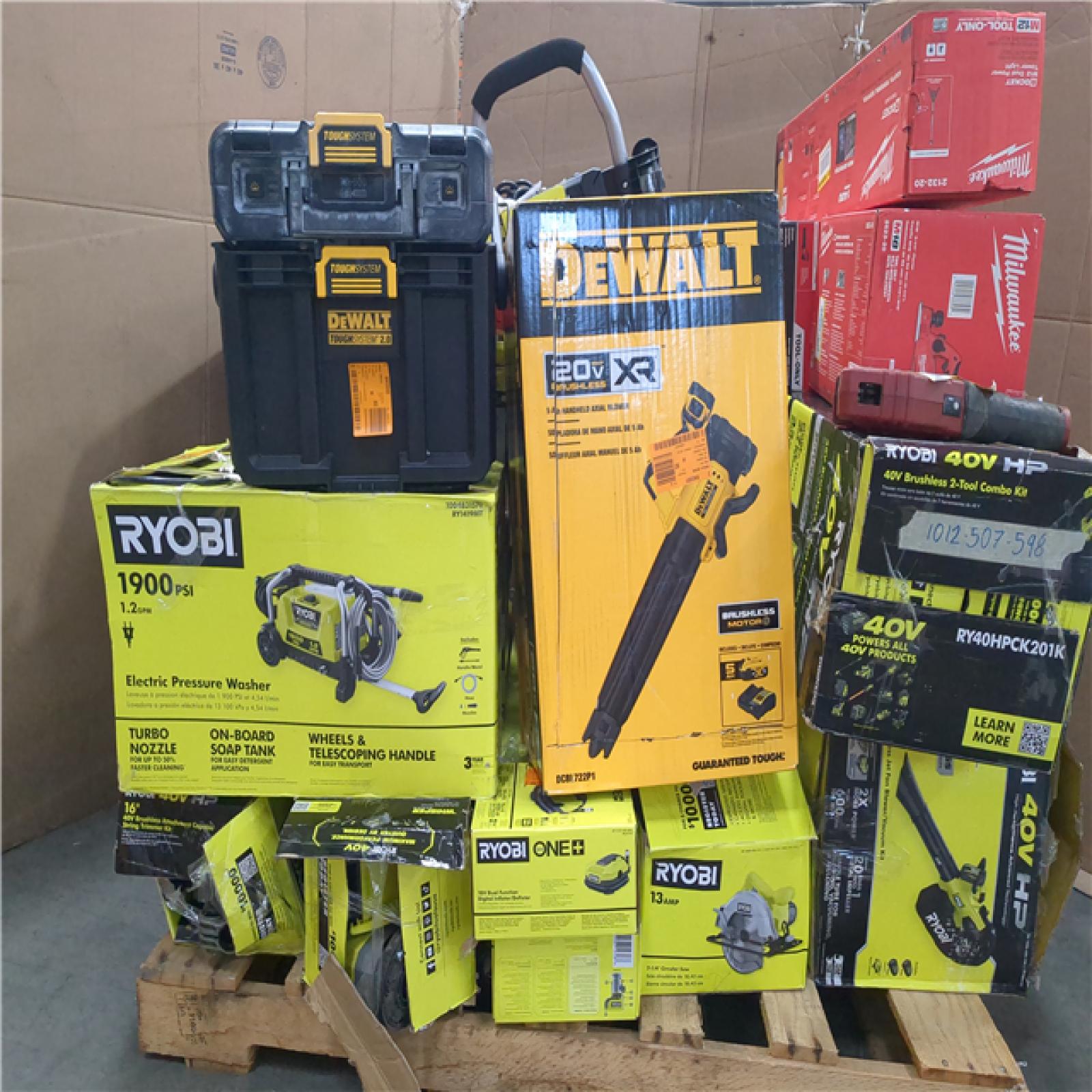 CALIFORNIA AS-IS TOOL PALLET