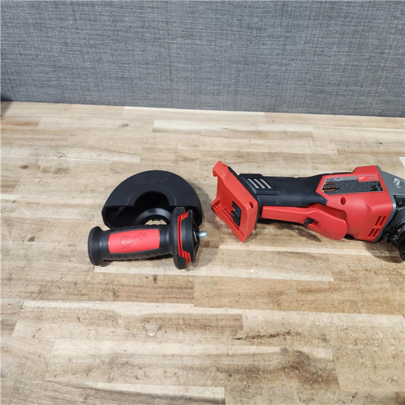 HOUSTON LOCATION - AS - IS Milwaukee FUEL 18V Lithium-Ion Brushless Cordless 4-1/2 in./5 in. Grinder w/Paddle Switch (Tool-Only)