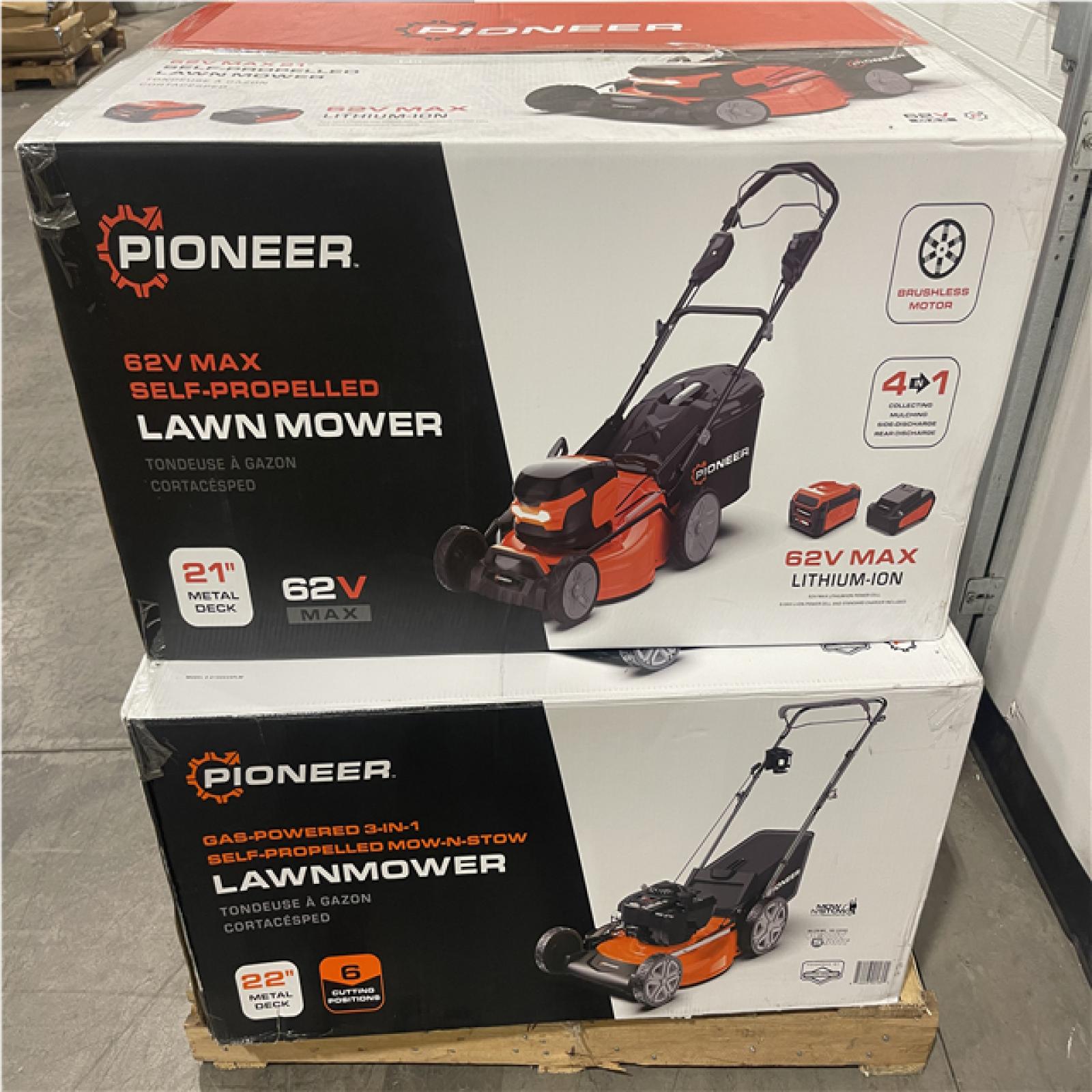 PITTSTON LOCATION PIONEER LAWNMOWERS (4 TOTAL) BL-451