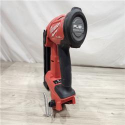AS-IS Milwaukee FUEL 18-Volt Lithium-Ion Brushless Cordless 18-Gauge 1/4 in. Narrow Crown Stapler (Tool-Only)