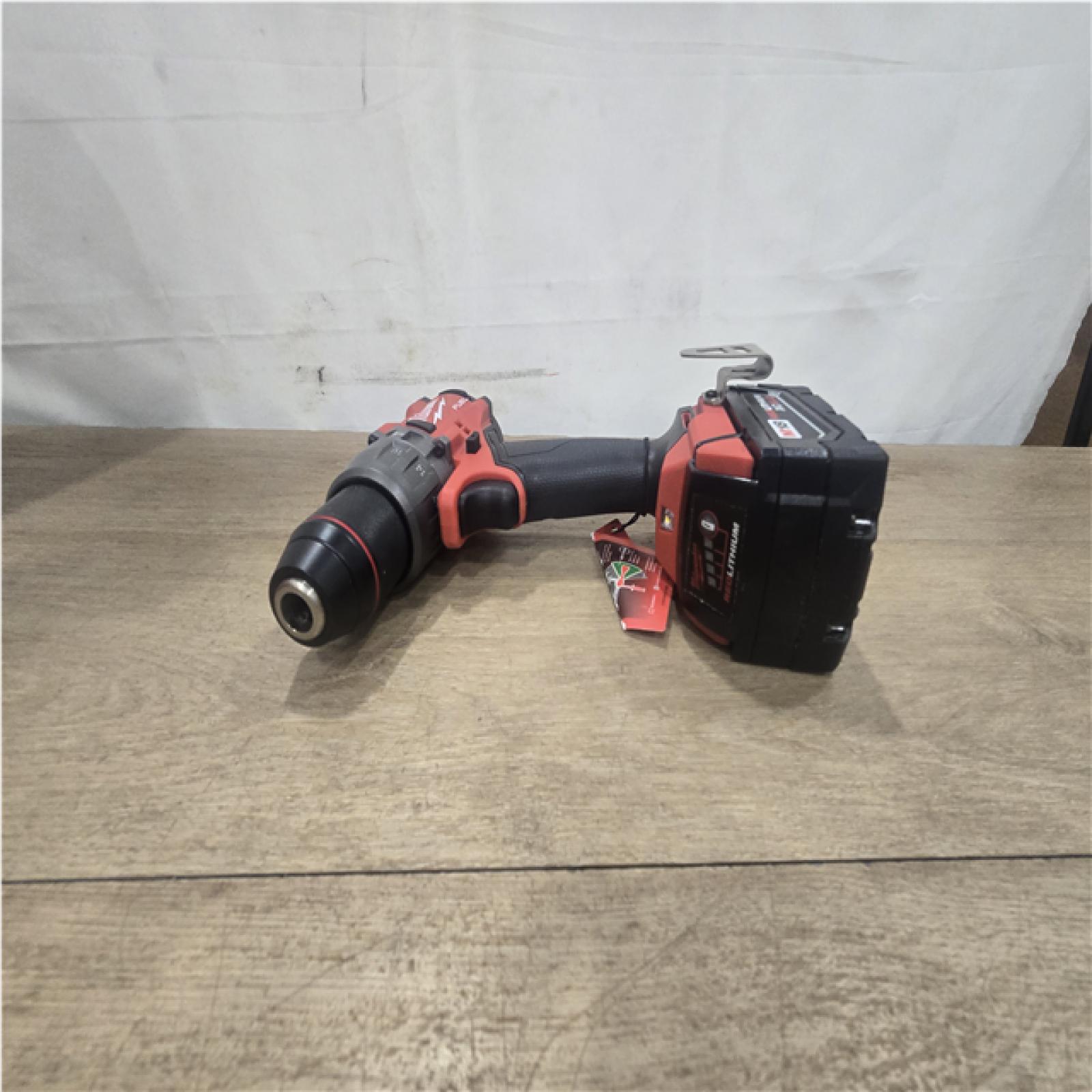 AS-IS Milwaukee FUEL 18V Lithium-Ion Brushless Cordless Hammer Drill and Impact Driver Combo Kit