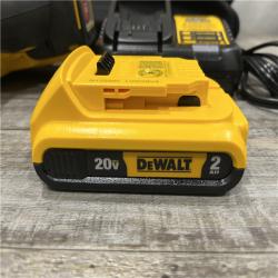 AS-IS DEWALT 20V MAX XR Lithium-Ion Cordless 18-Gauge Narrow Crown Stapler Kit