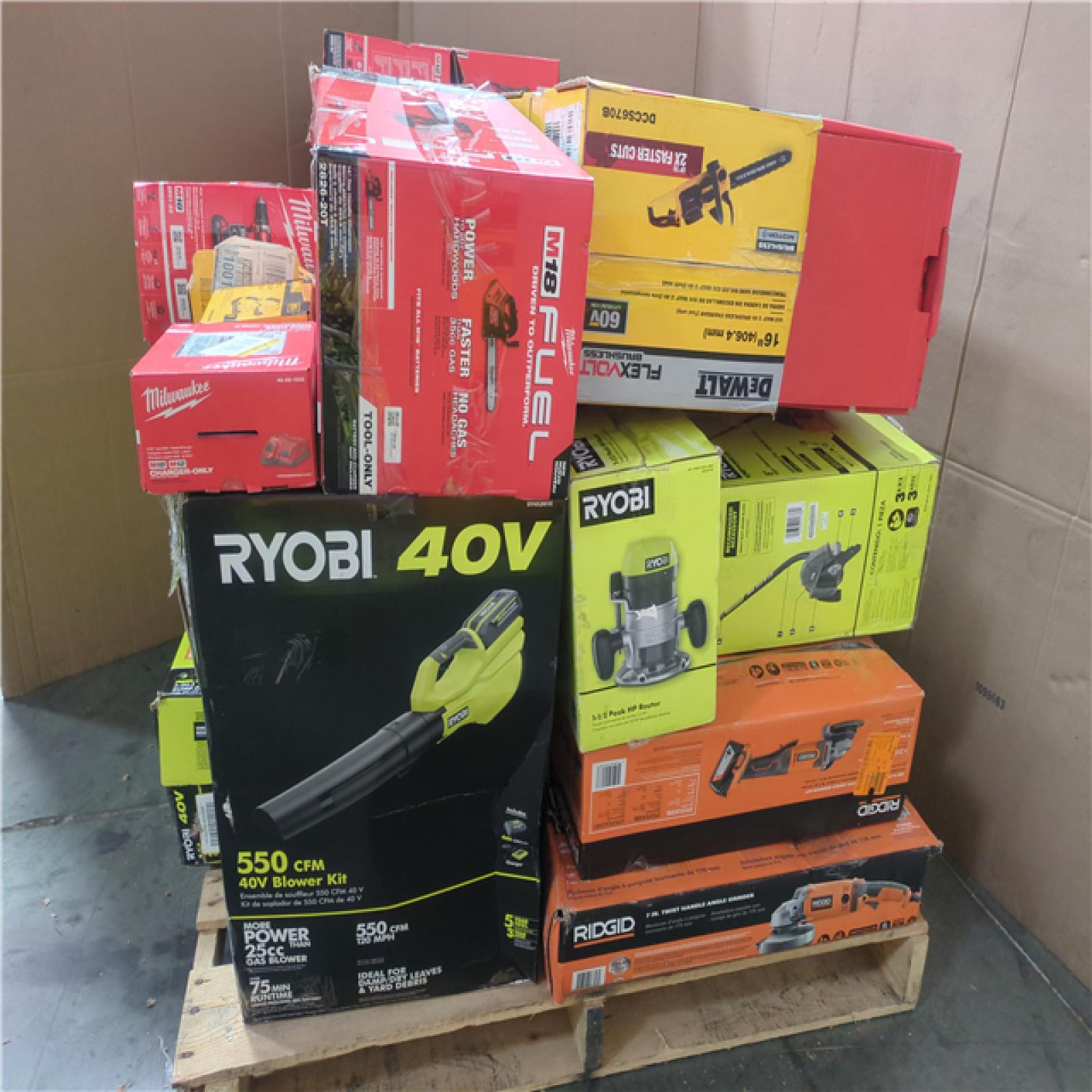 CALIFORNIA AS-IS TOOL PALLET