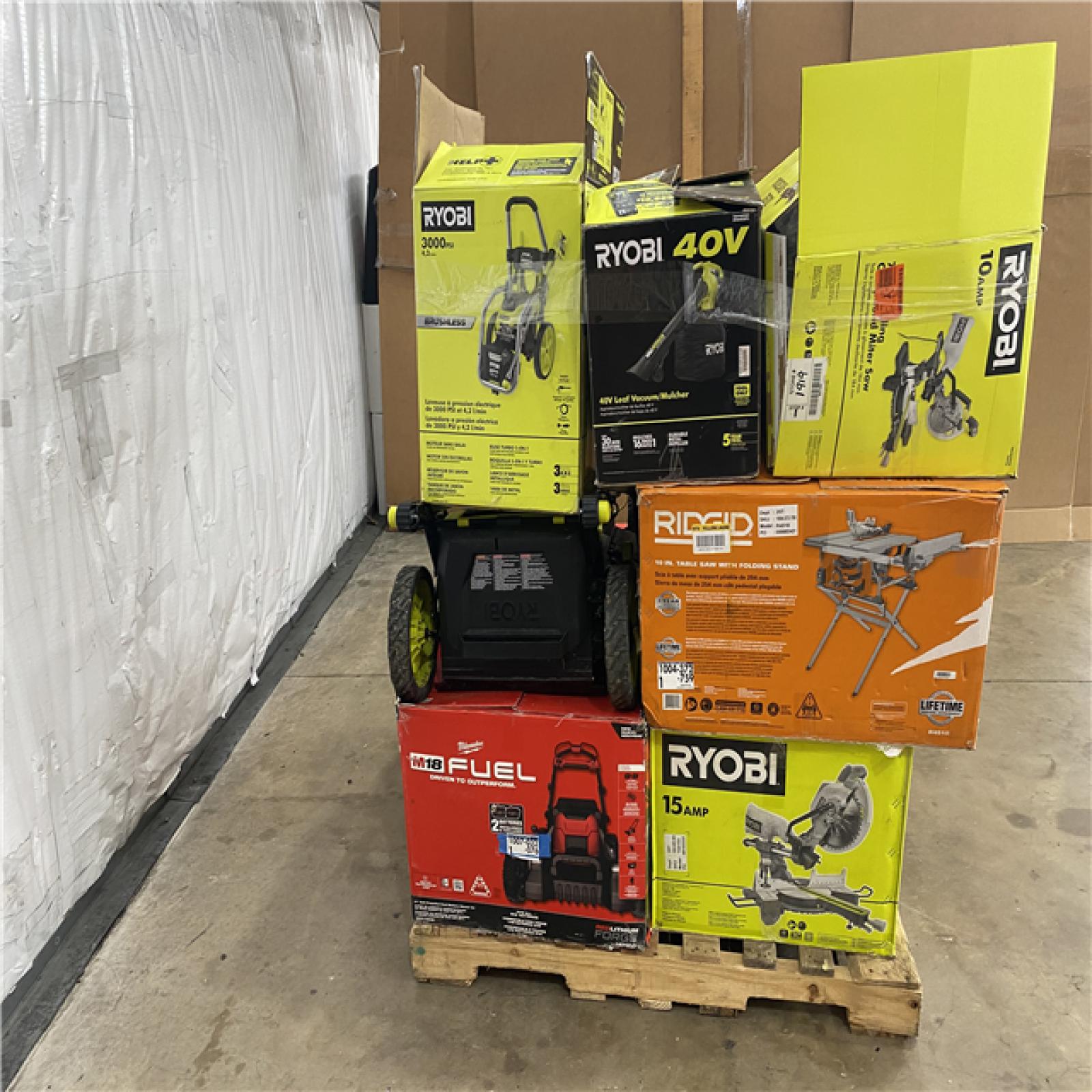 Houston Location AS IS - Tool Pallet