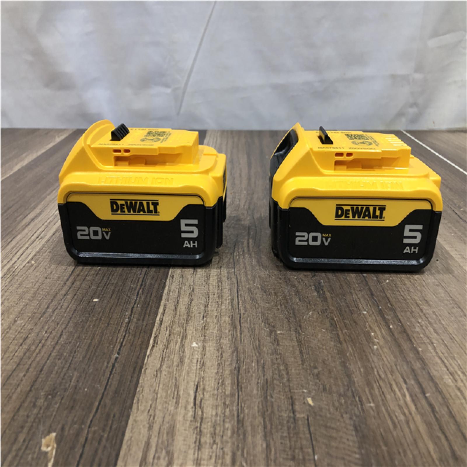 AS-IS DEWALT 20V MAX Lithium-Ion Battery Starter Kit