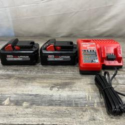 AS-IS Milwaukee 18-Volt Lithium-Ion High Output Starter Kit