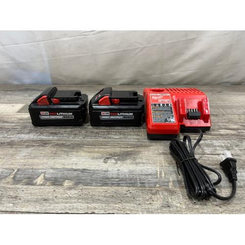 AS-IS Milwaukee 18-Volt Lithium-Ion High Output Starter Kit