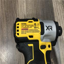 AS-IS DEWALT 20V MAX XR Cordless Brushless 1/4 in. 3-Speed Impact Driver (Tool-Only)