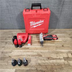 HOUSTON LOCATION - AS-IS M12 12-Volt Lithium-Ion Cordless PEX Expansion Tool Kit with (2) 1.5 Ah Batteries  (3) Expansion Heads and Hard Case