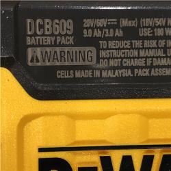 AS-IS DEWALT 20V/60V MAX FLEXVOLT Lithium-Ion 9.0Ah Battery and Charger Starter Kit