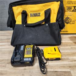 HOUSTON LOCATION - AS-IS DEWALT 20V MAX XR Lithium-Ion Cordless 2-1/2 in. 15-Gauge Finish Nailer Kit