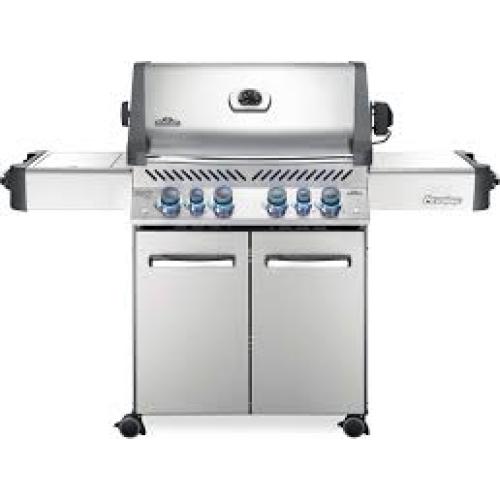 Phoenix Location NAPOLEON Prestige 500 6-Burner Natural Gas Grill in Stainless Steel with Infrared Side and Rear Burners