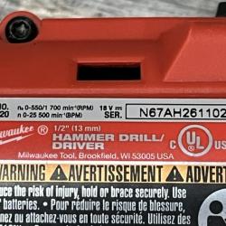 AS-IS Milwaukee 18-Volt Lithium-Ion Brushless Cordless (4-Tool) Combo Kit