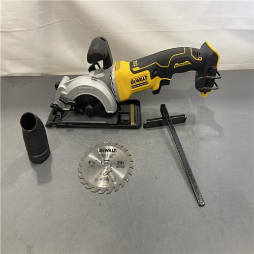 AS-IS - DEWALT ATOMIC 20V MAX Cordless Brushless 4-1/2 in. Circular Saw (Tool Only)