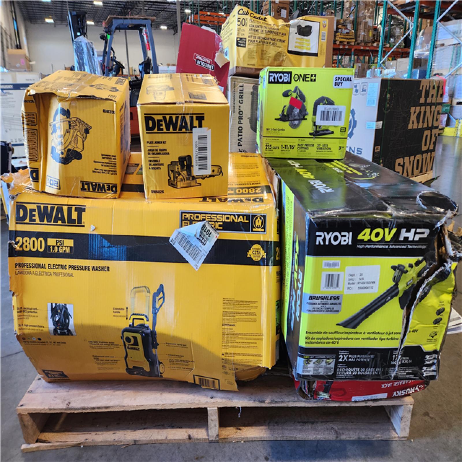 DALLAS LOCATION- AS-IS HOME IMPROVEMENT PALLET