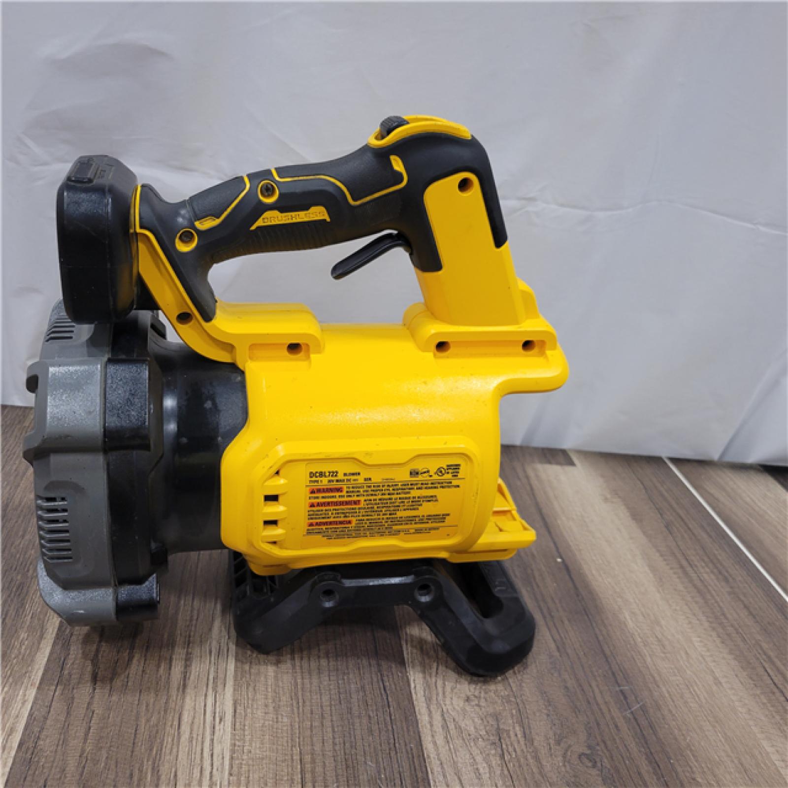 AS-IS DEWALT 20V MAX 125 MPH 450 CFM Brushless Cordless Battery Powered Blower (Tool Only)