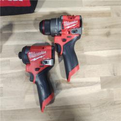 HOUSTON LOCATION - AS-IS (APPEARS LIKE NEW) Milwaukee 3497-22 12V Brushless Hammer Drill and Impact Driver Combo Kit