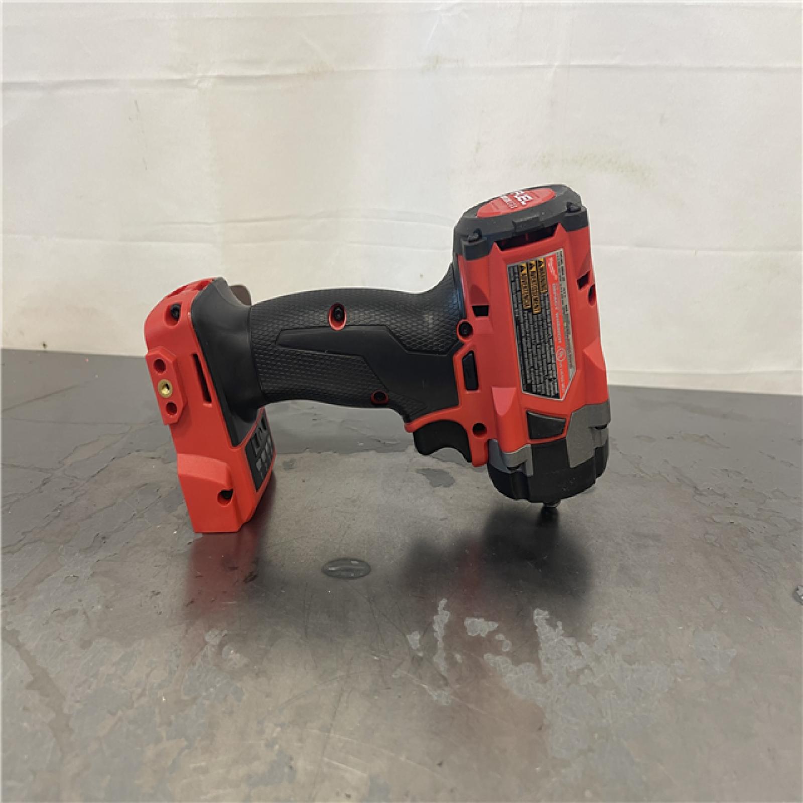 AS-IS- Milwaukee M18 FUEL Brushless Cordless 3/8 in. Compact Impact Wrench (Tool Only)