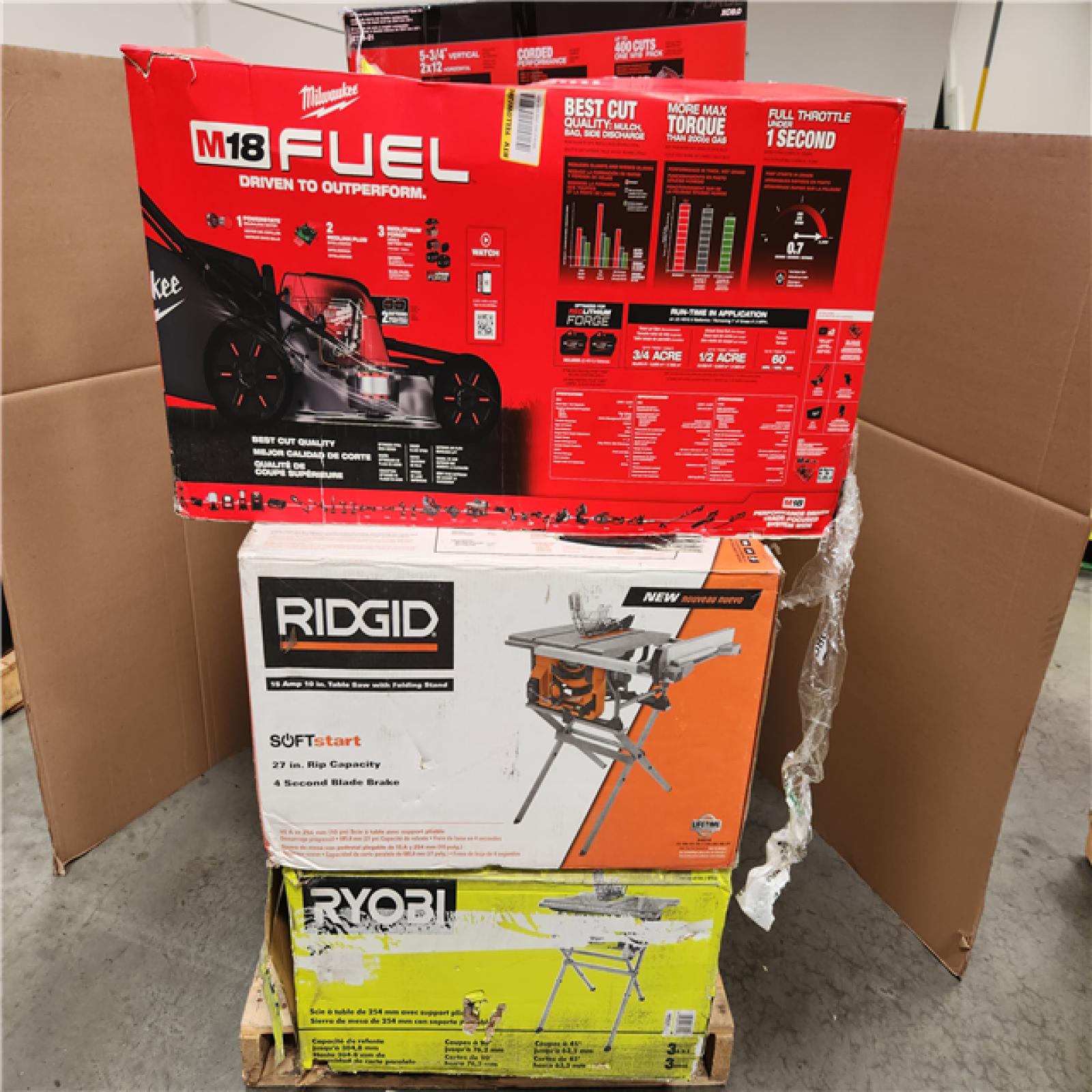 CALIFORNIA AS-IS TOOL PALLET