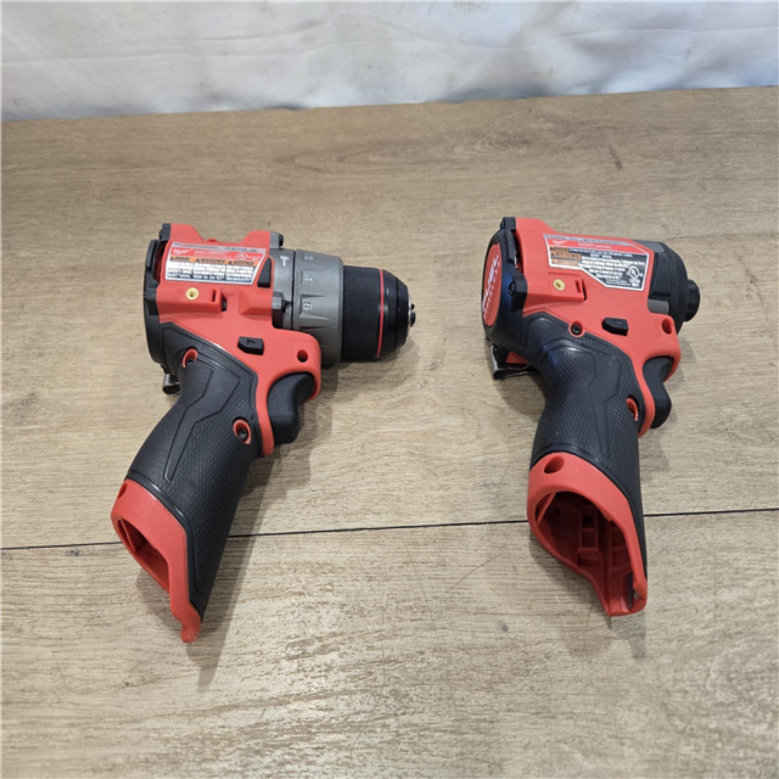 AS-IS Milwaukee FUEL 12V Cordless Hammer Drill and Impact Driver Combo Kit