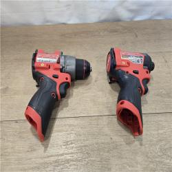AS-IS Milwaukee FUEL 12V Cordless Hammer Drill and Impact Driver Combo Kit