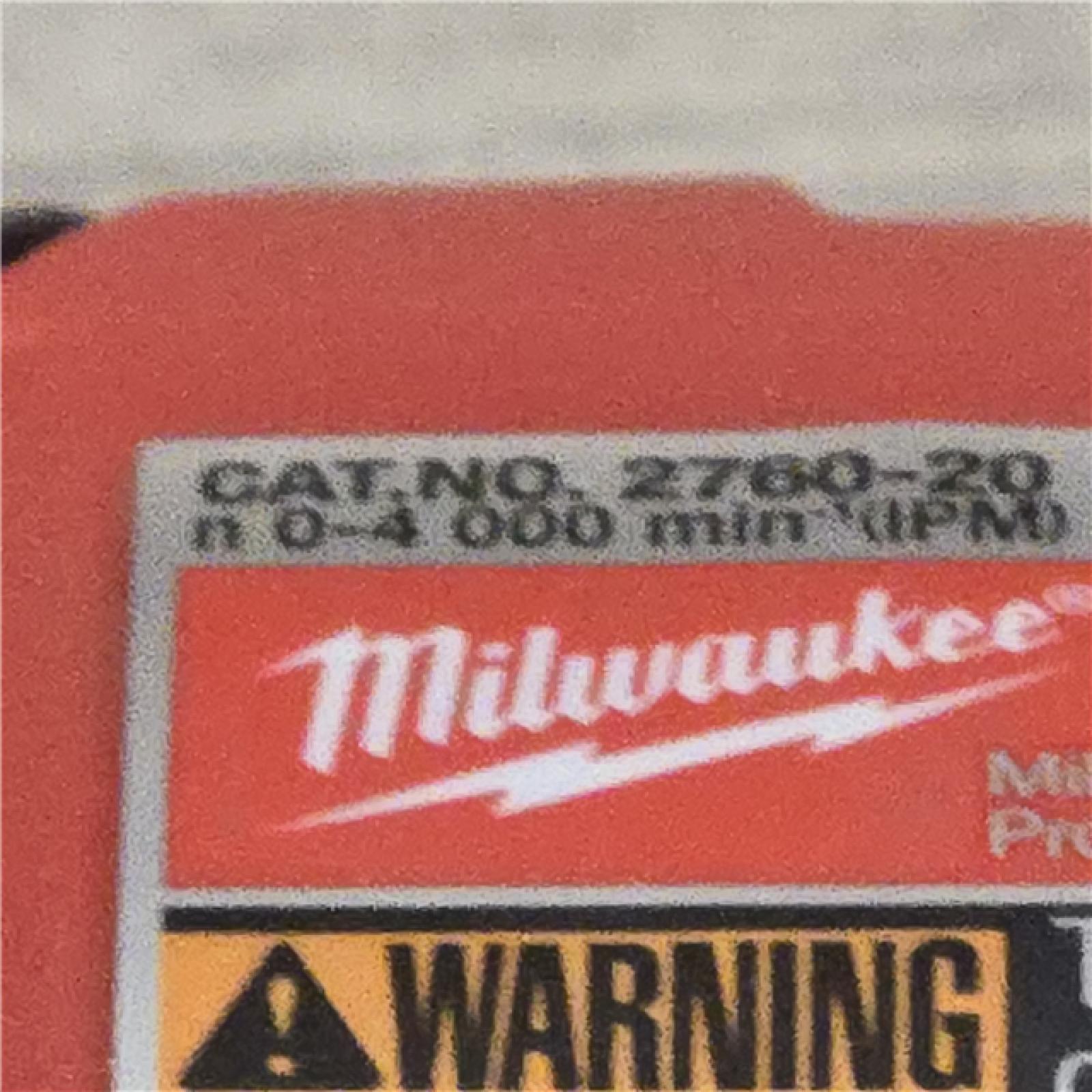 AS-IS Milwaukee 2760-20 - M18 Fuel Surge 18V Cordless Drill/Driver (Tool-Only)